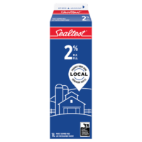 Sealtest Partly Skimmed 2% Milk, 1 L